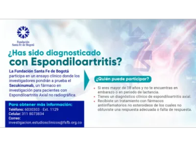 Invesitgación en Espondiloartritis